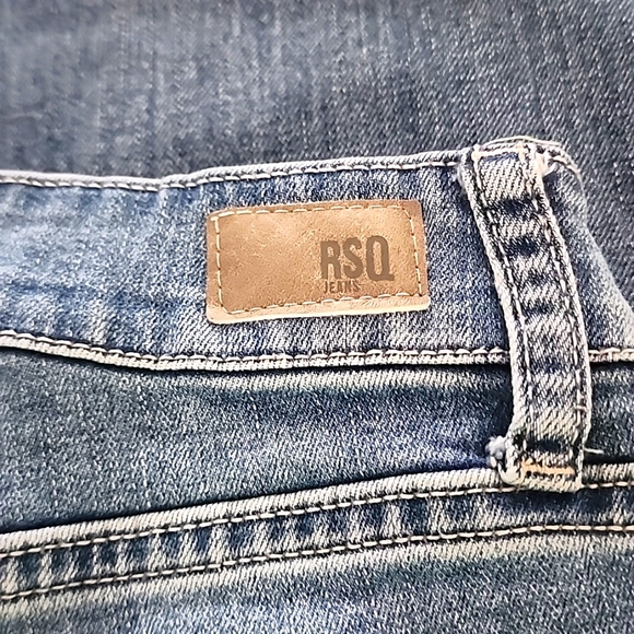 RSQ Vintage Mom High-Rise Straight Leg Denim Jeans Size 9 - Picture 13 of 13